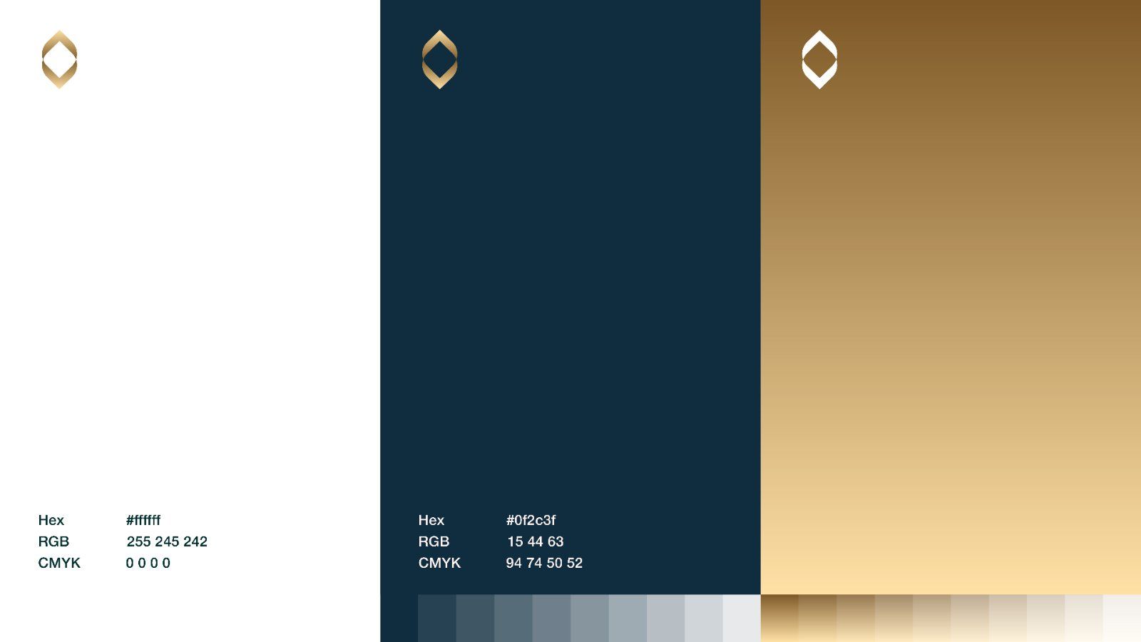 Logo and guideline set for construction company