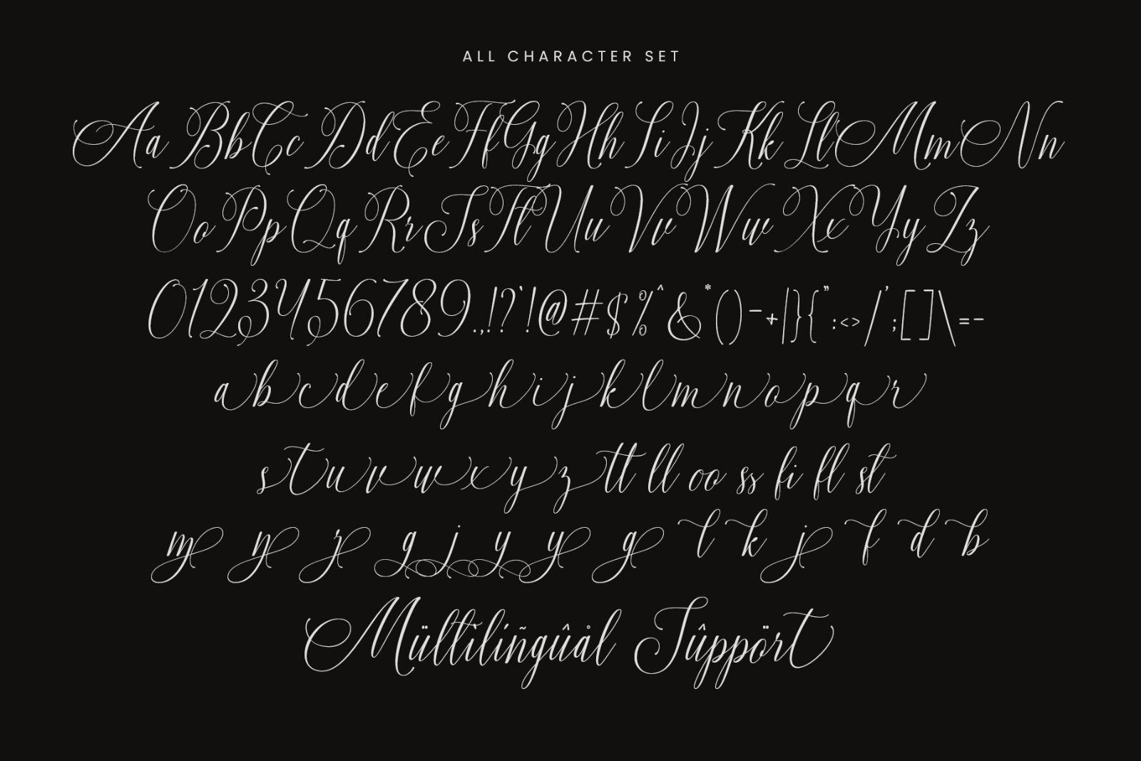 Calistra | Wedding Calligraphy Font