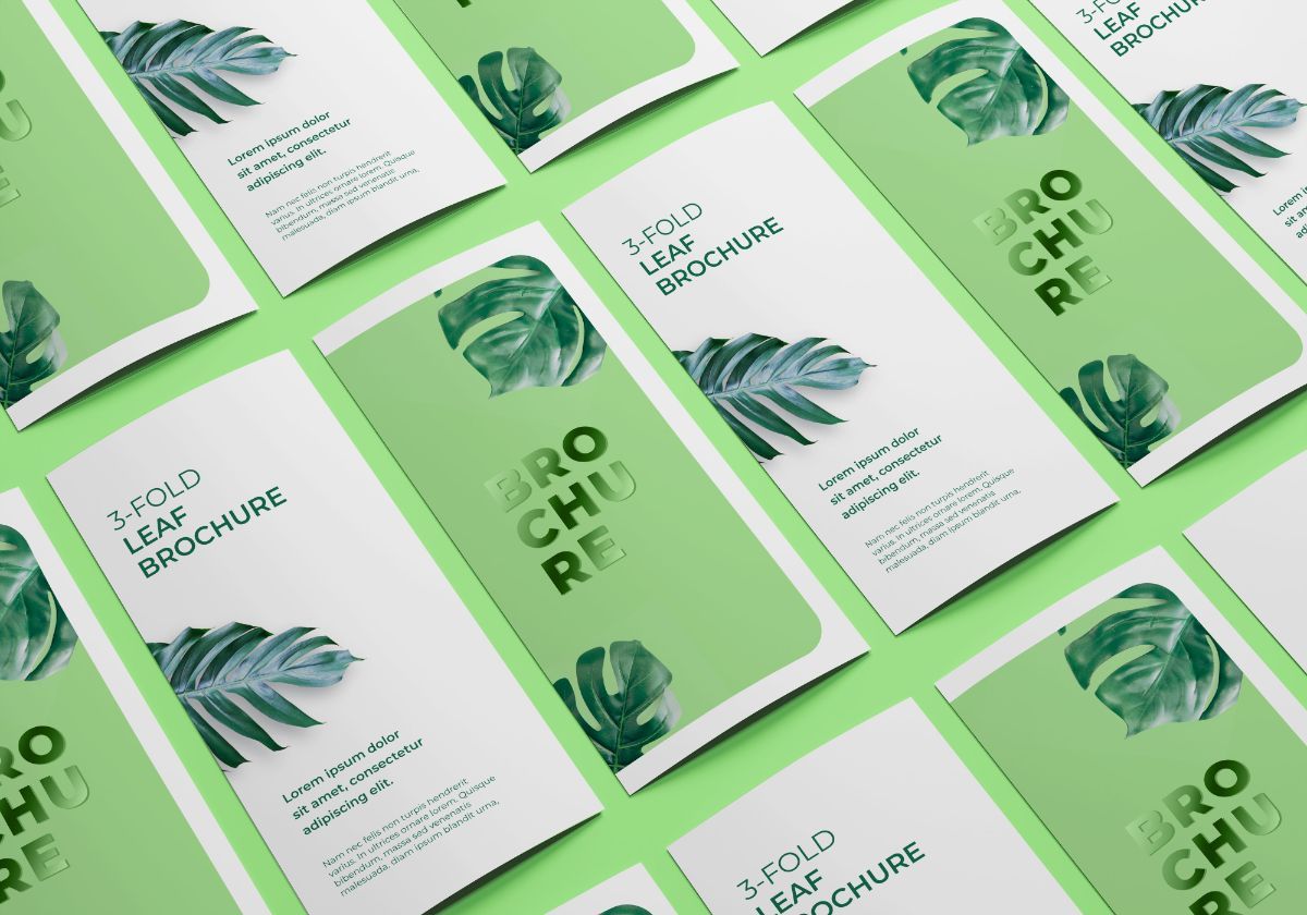 3-Fold Brochure Mockups