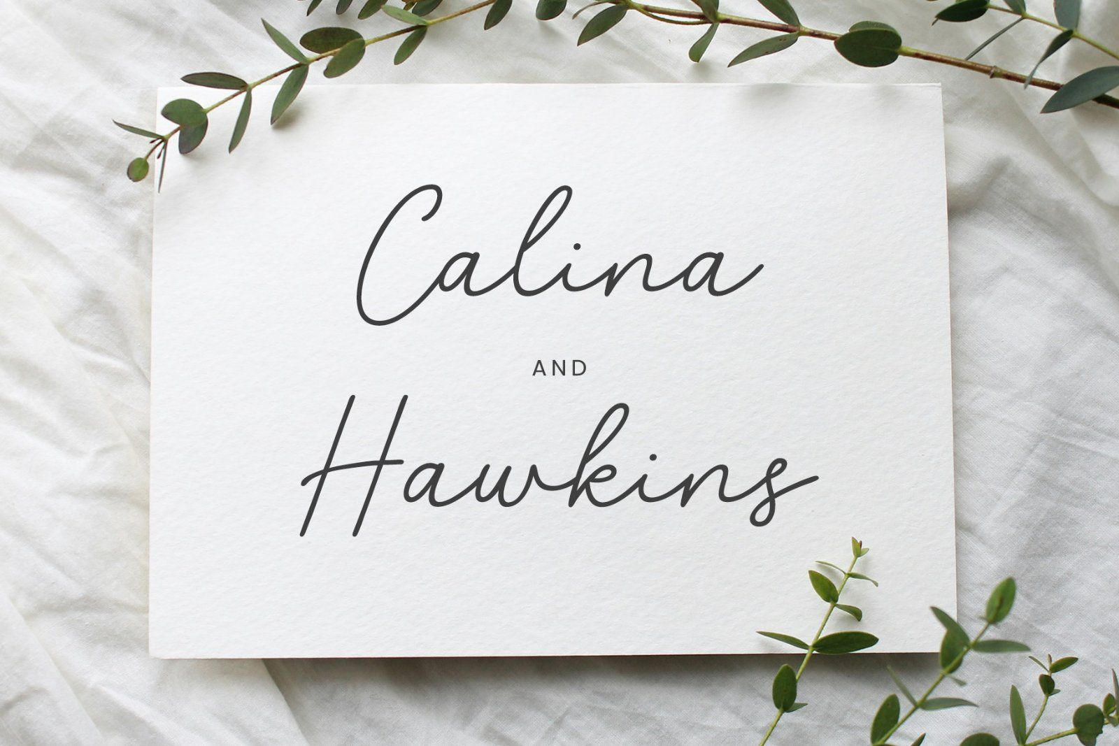 Come Here | A Sweet Monoline Font