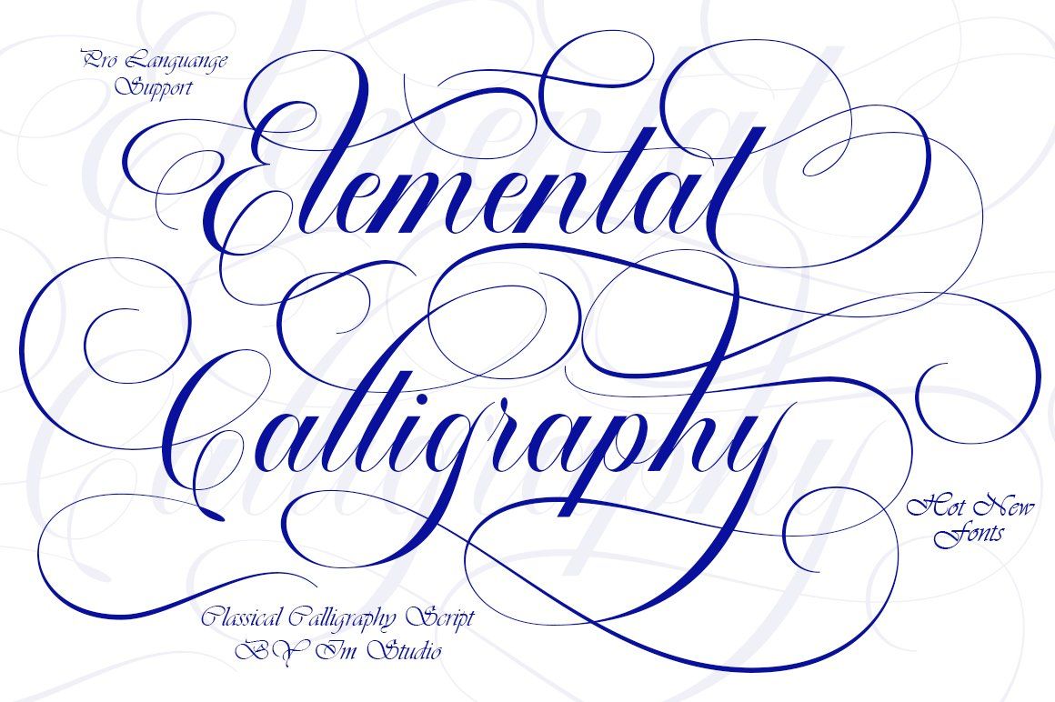 Elemental Calligraphy
