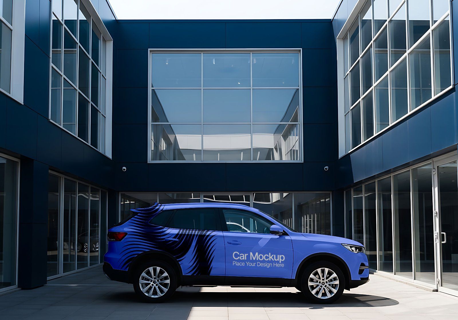 Premium Rental Car Mockup