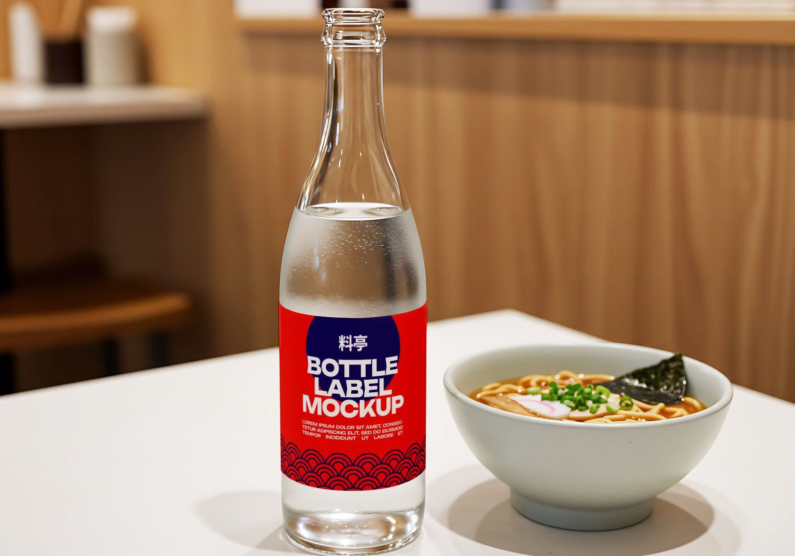 Premium Japan Resto Mockup