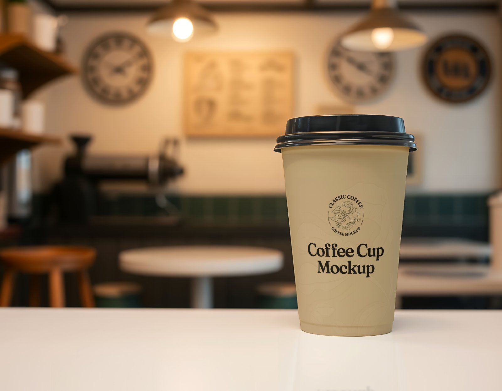 15 PSD Premium Cafe Shop Branding Mockup Template