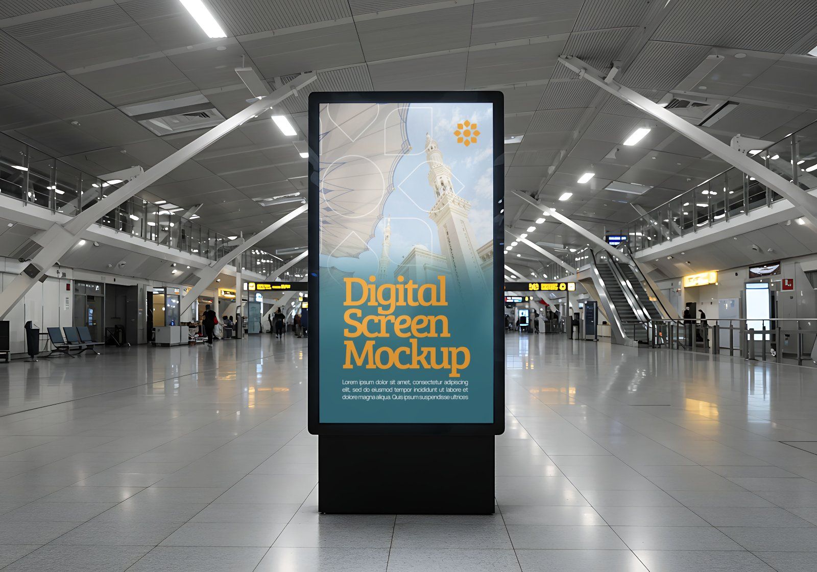 Premium Travel Agency Mockup