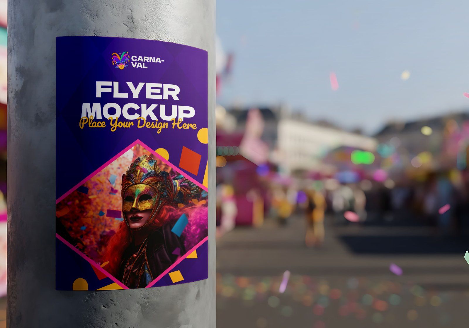 Premium Event Carnaval Mockup