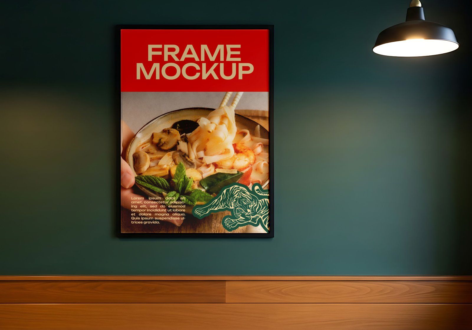 Premium Thai Resto Mockup