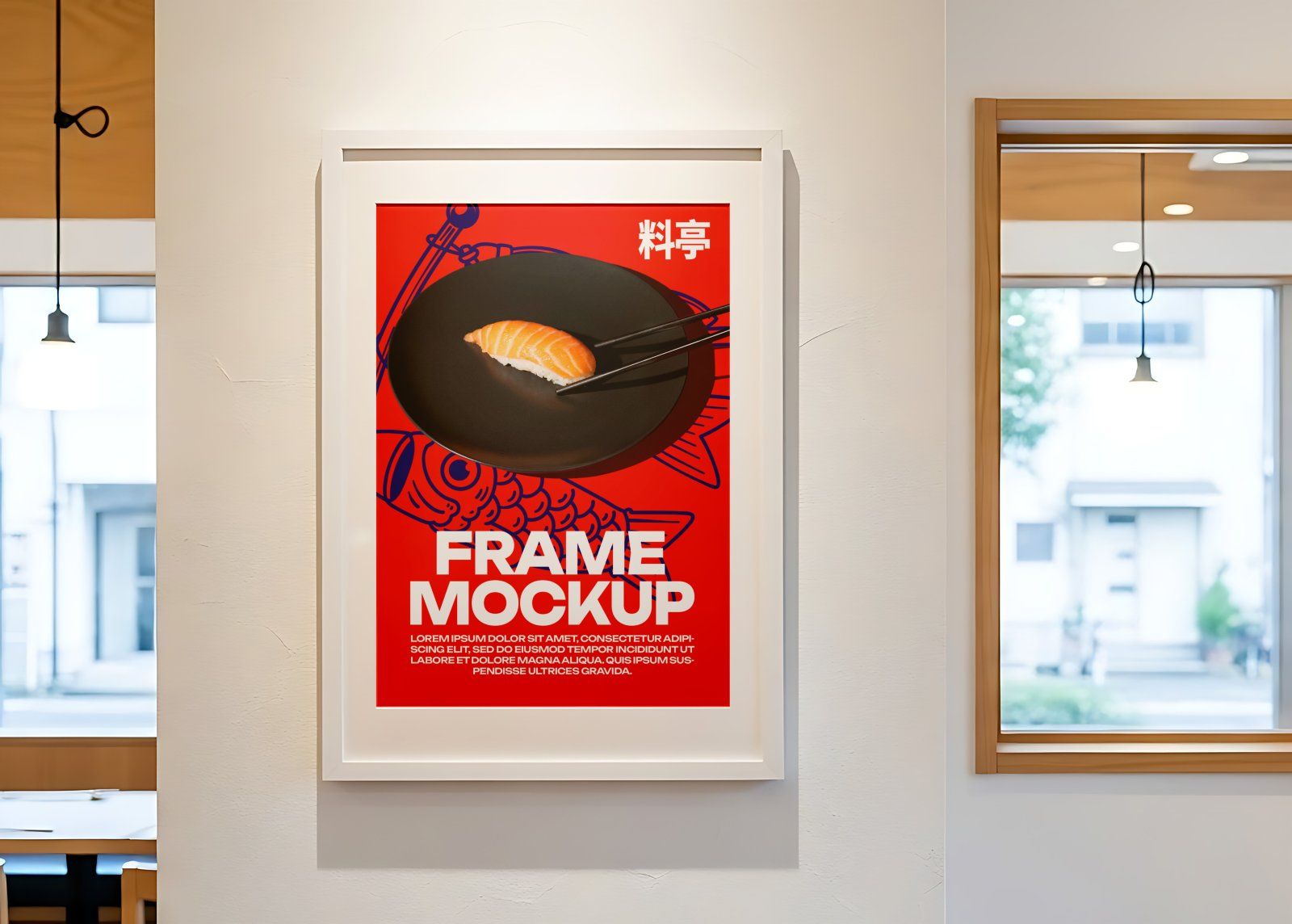 Premium Japan Resto Mockup