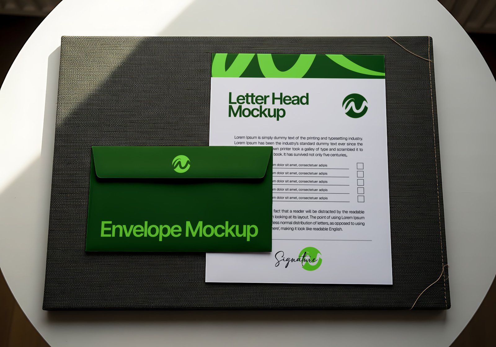 Premium Travel Bus Mockup