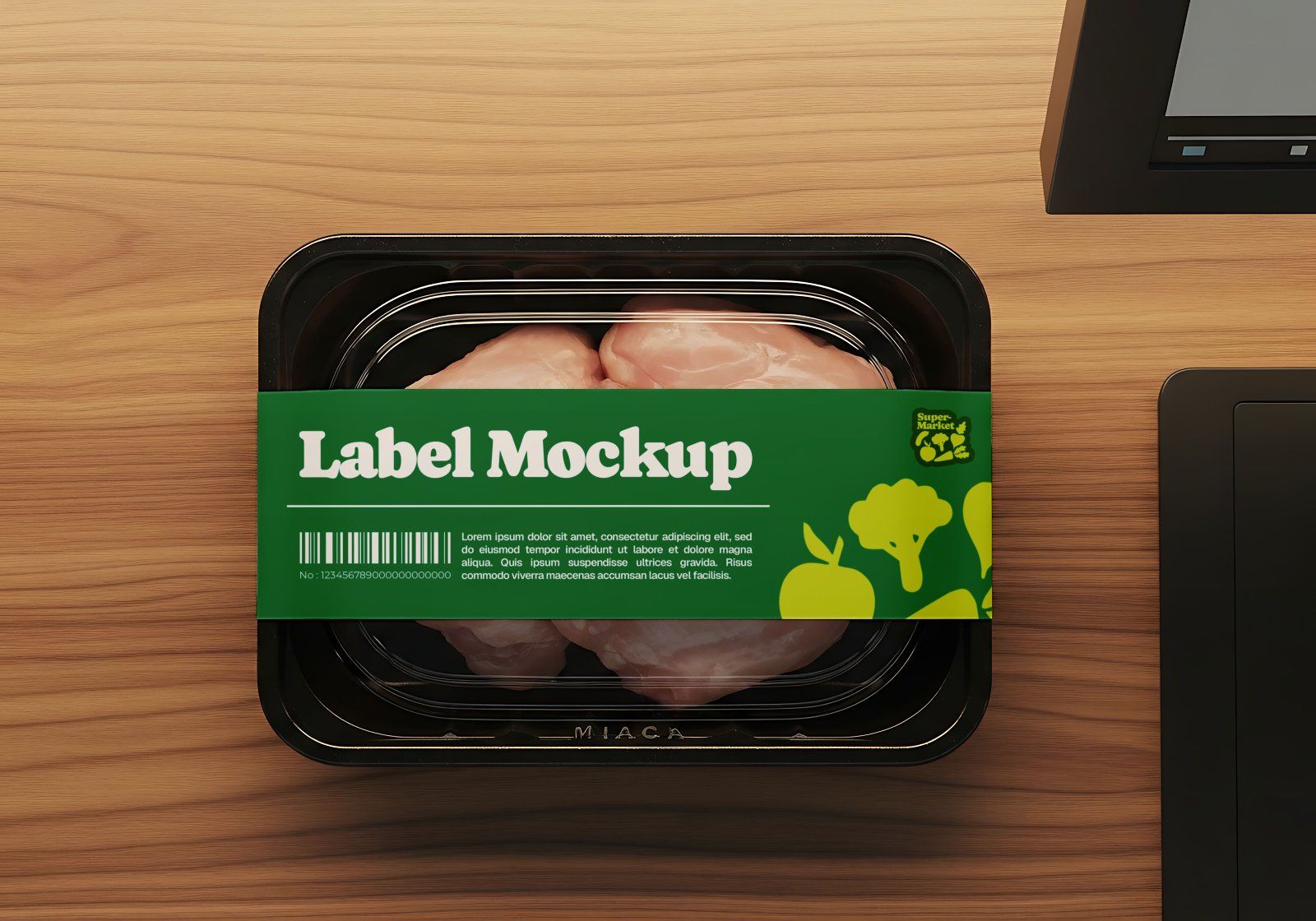 Premium Branding Supermarket Store Mockup