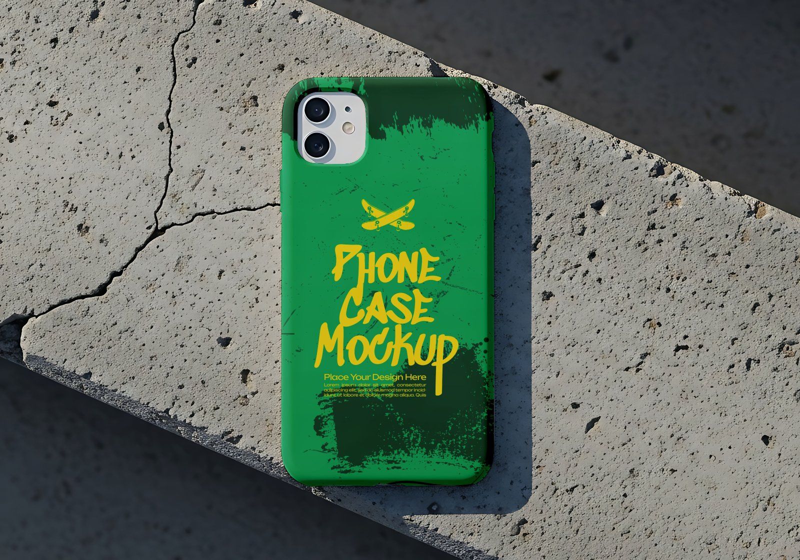 Premium Skateboard Sport Mockup