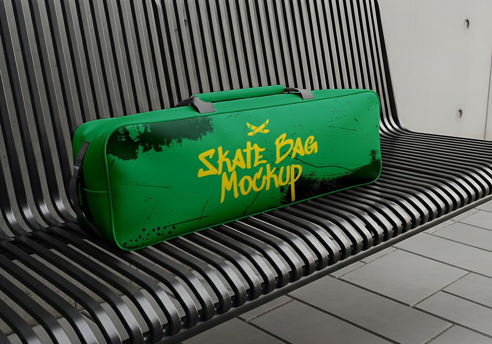 Premium Skateboard Sport Mockup