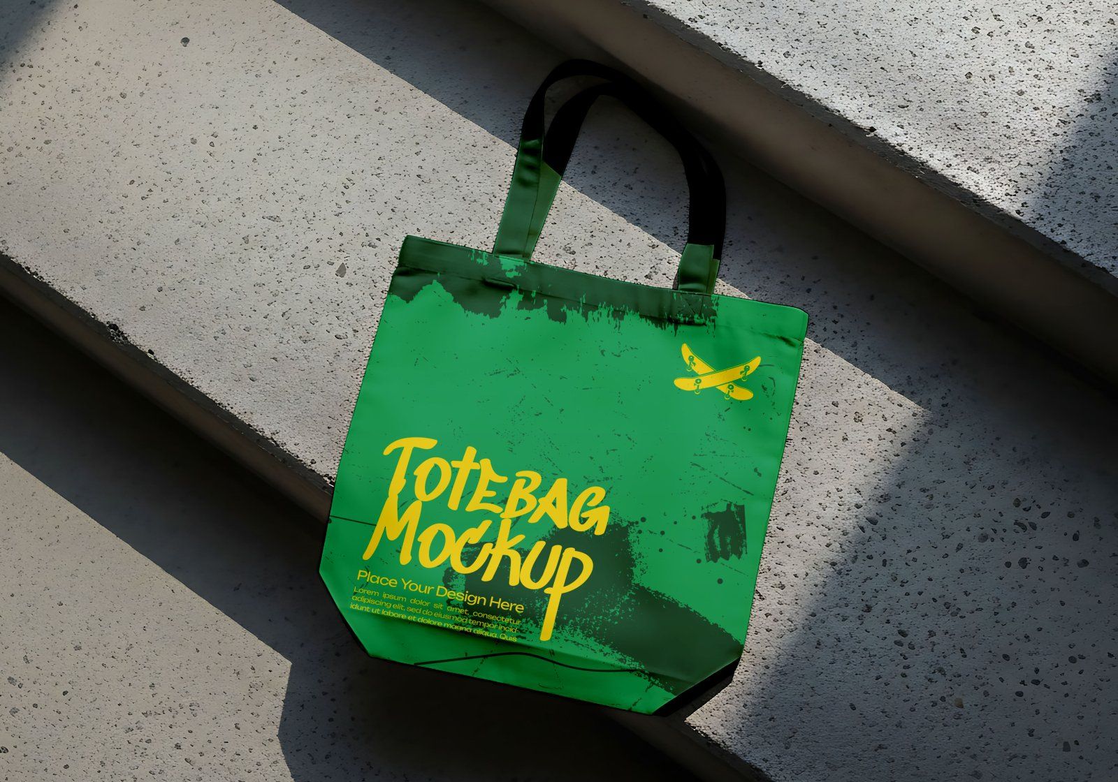 Premium Skateboard Sport Mockup