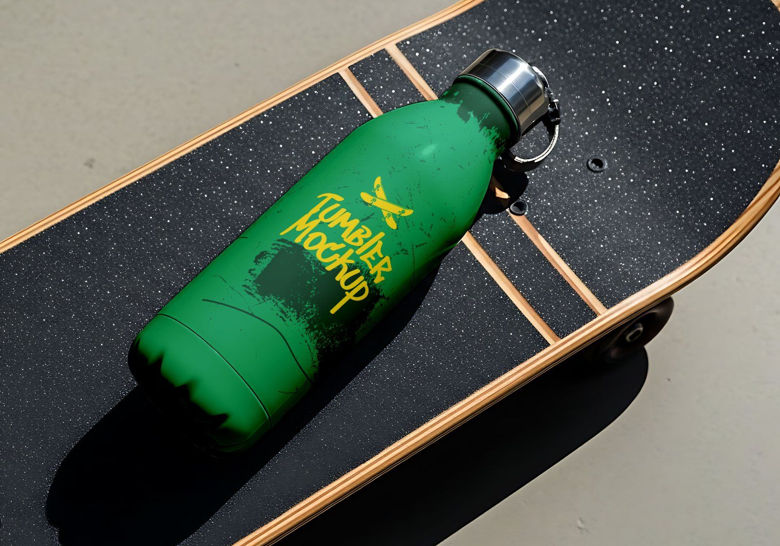 Premium Skateboard Sport Mockup