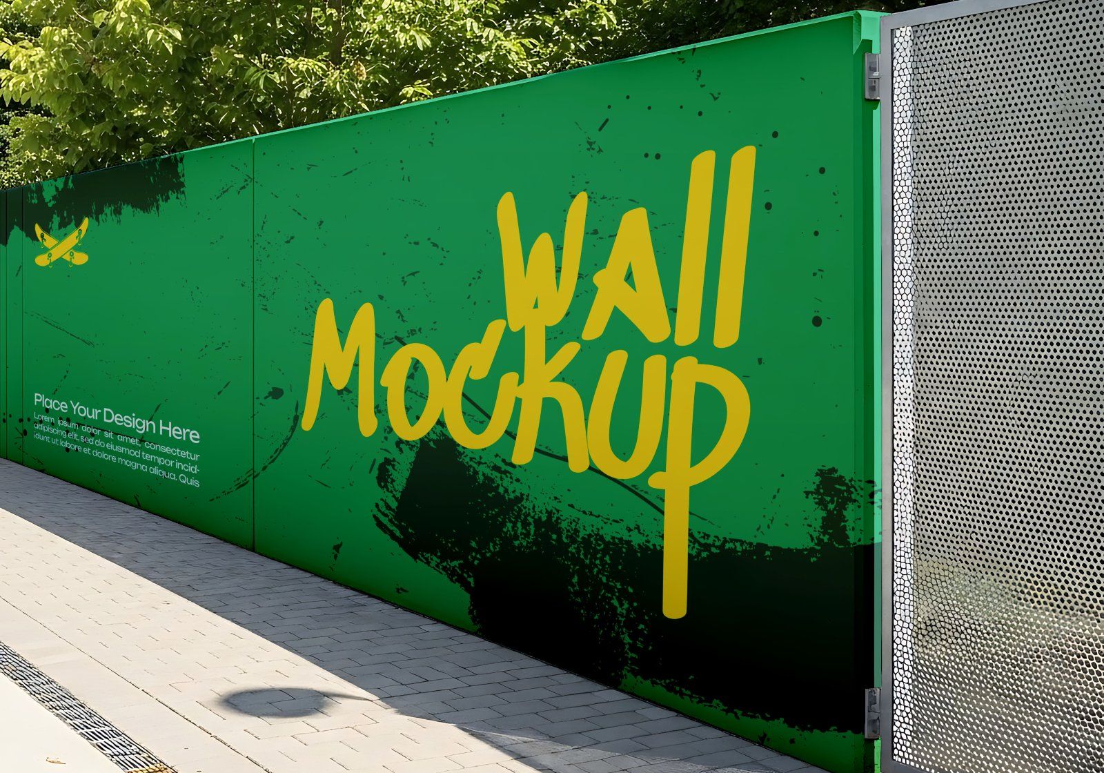 Premium Skateboard Sport Mockup