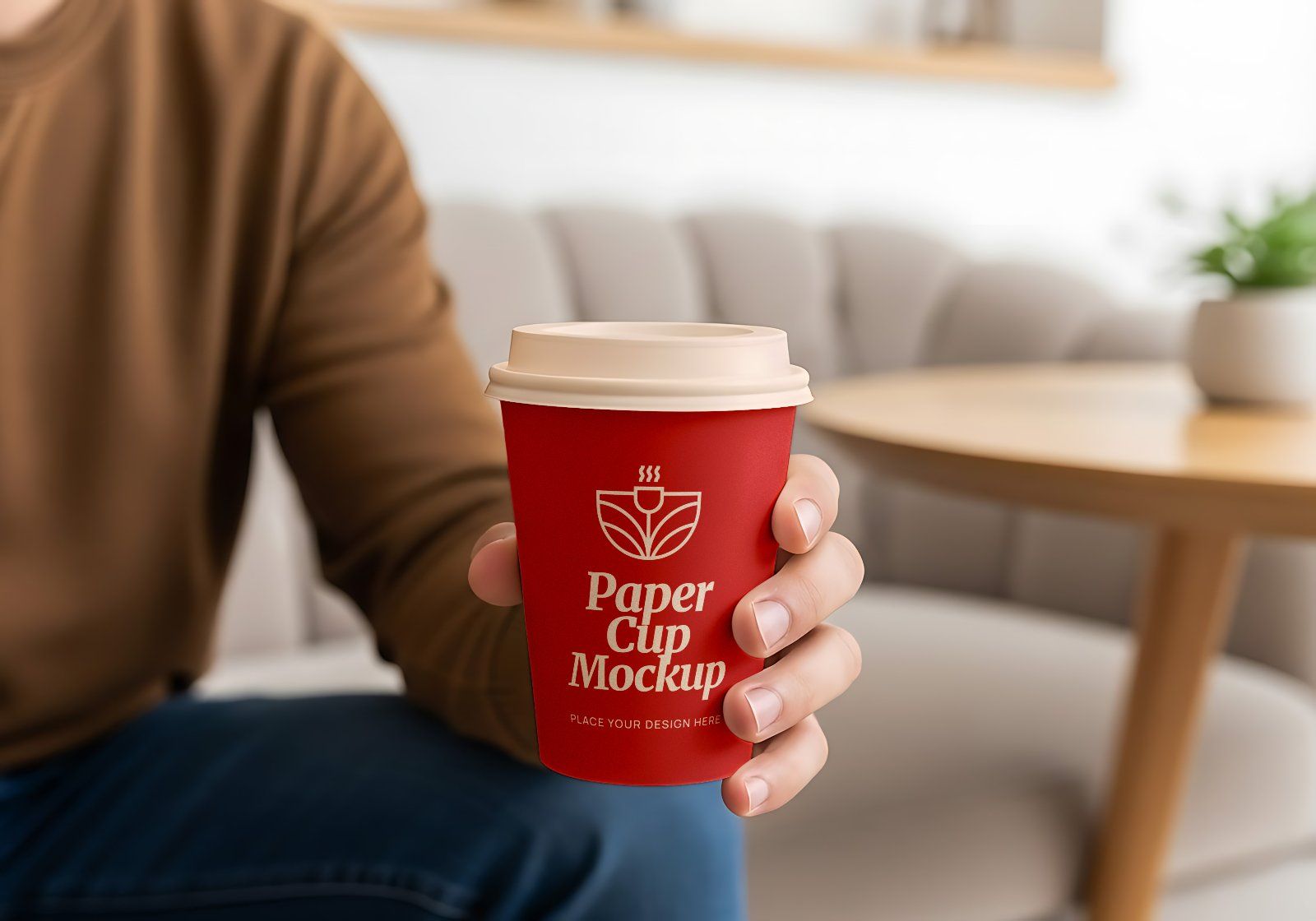 Premium Branding Coffee Cafe Mockup