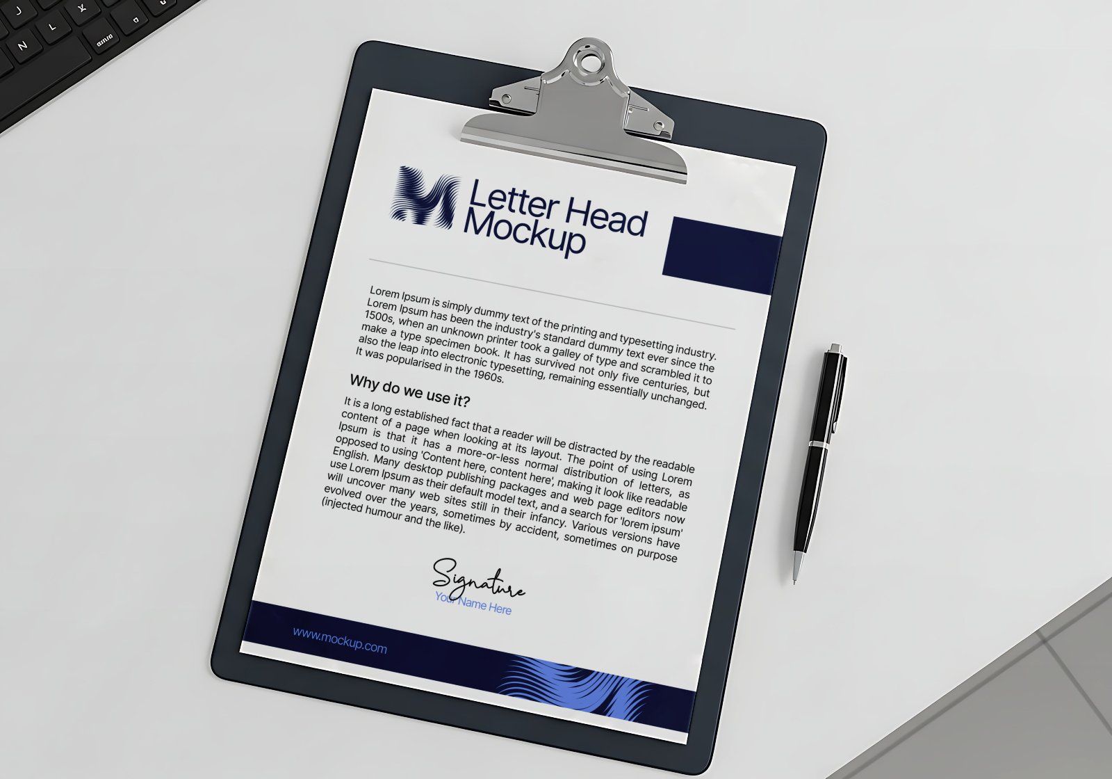 Premium Rental Car Mockup