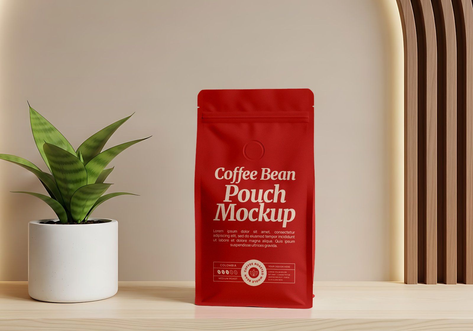 Premium Branding Coffee Cafe Mockup