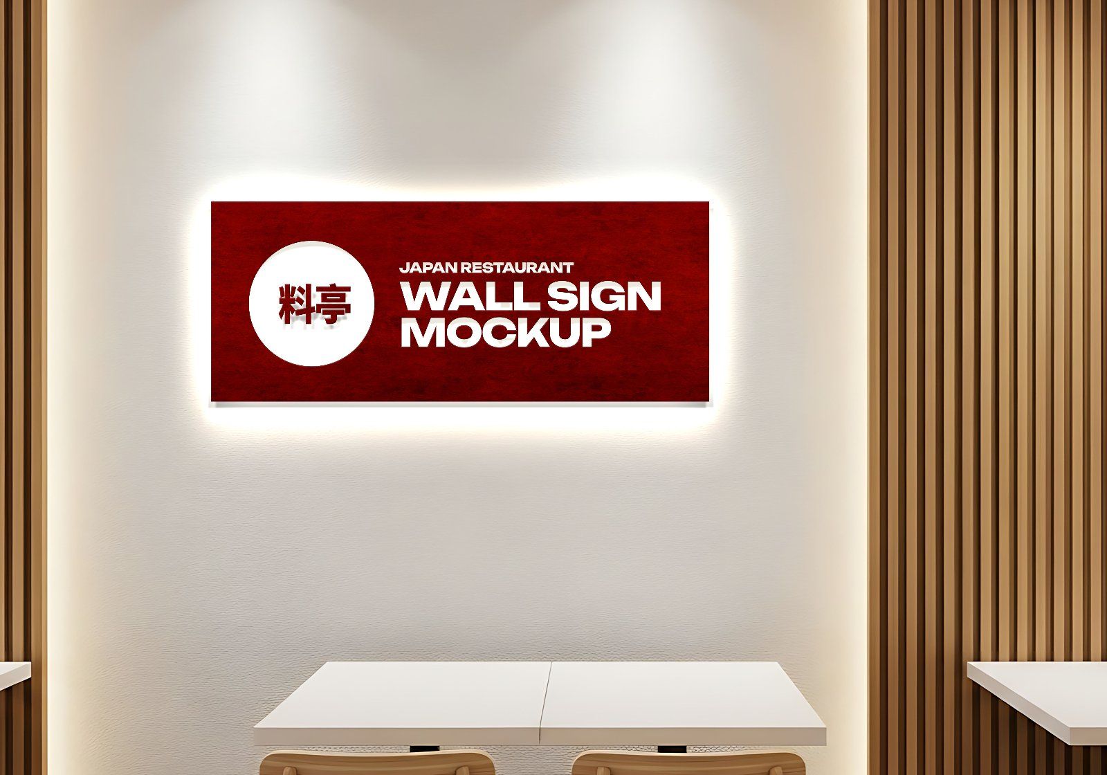Premium Japan Resto Mockup
