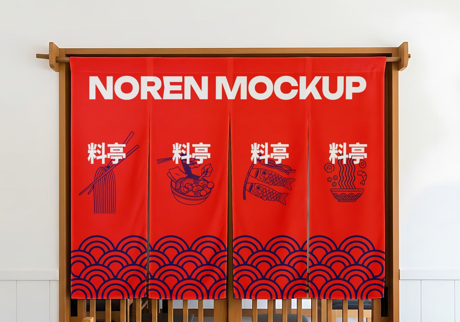 Premium Japan Resto Mockup