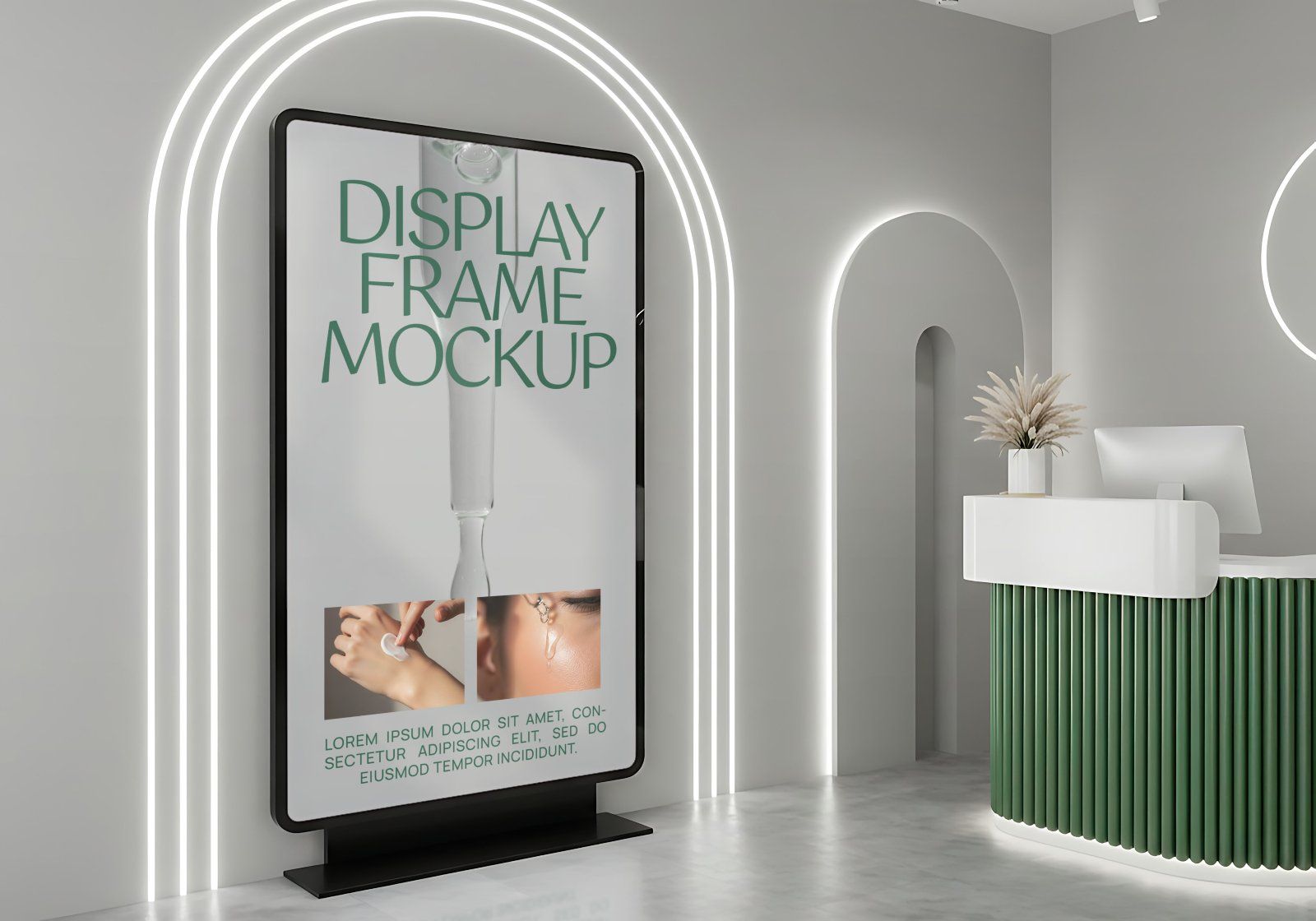 Premium Beauty Clinic Mockup