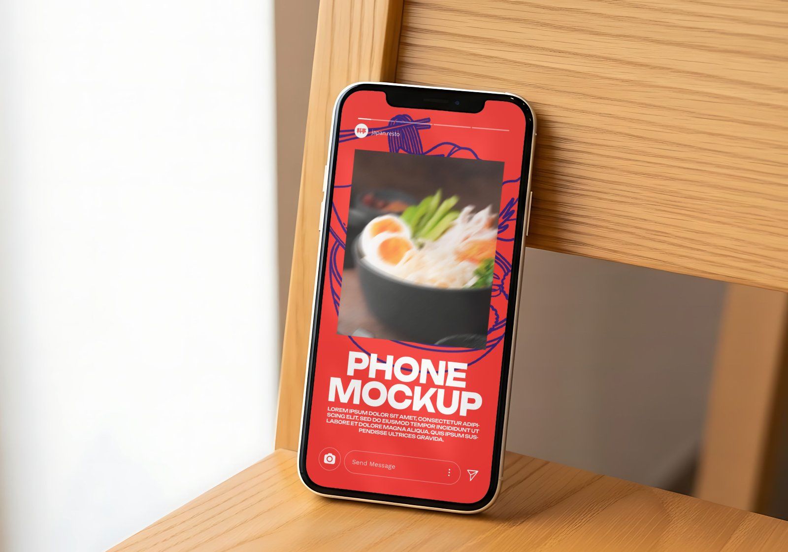 Premium Japan Resto Mockup