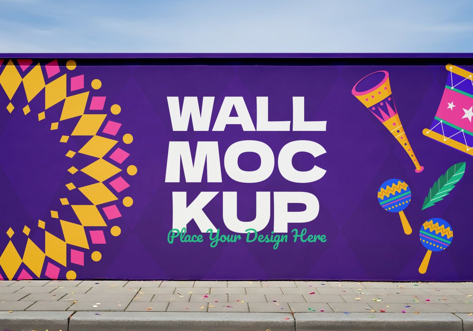 Premium Event Carnaval Mockup