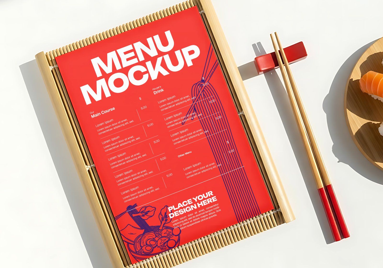 Premium Japan Resto Mockup