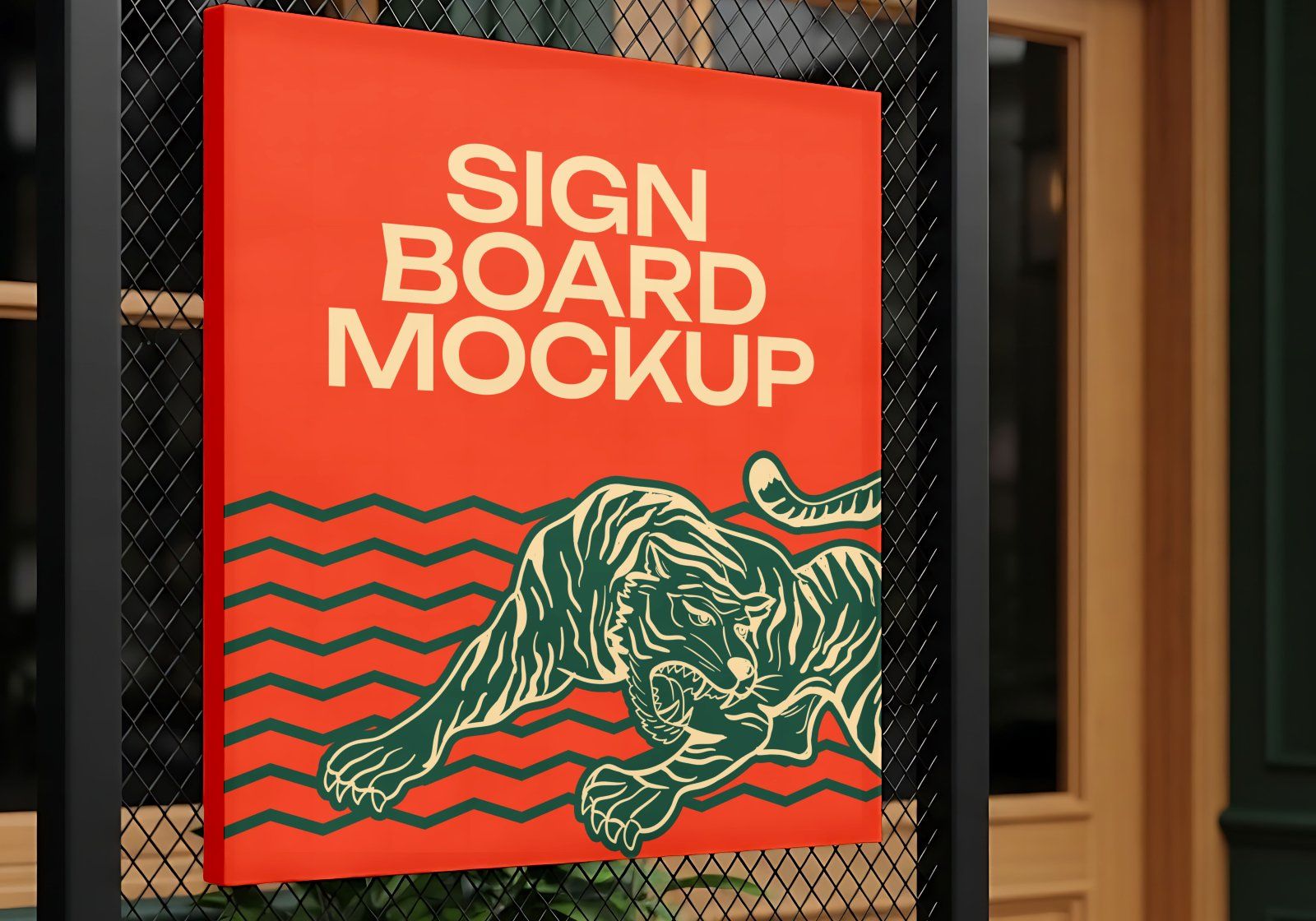 Premium Thai Resto Mockup