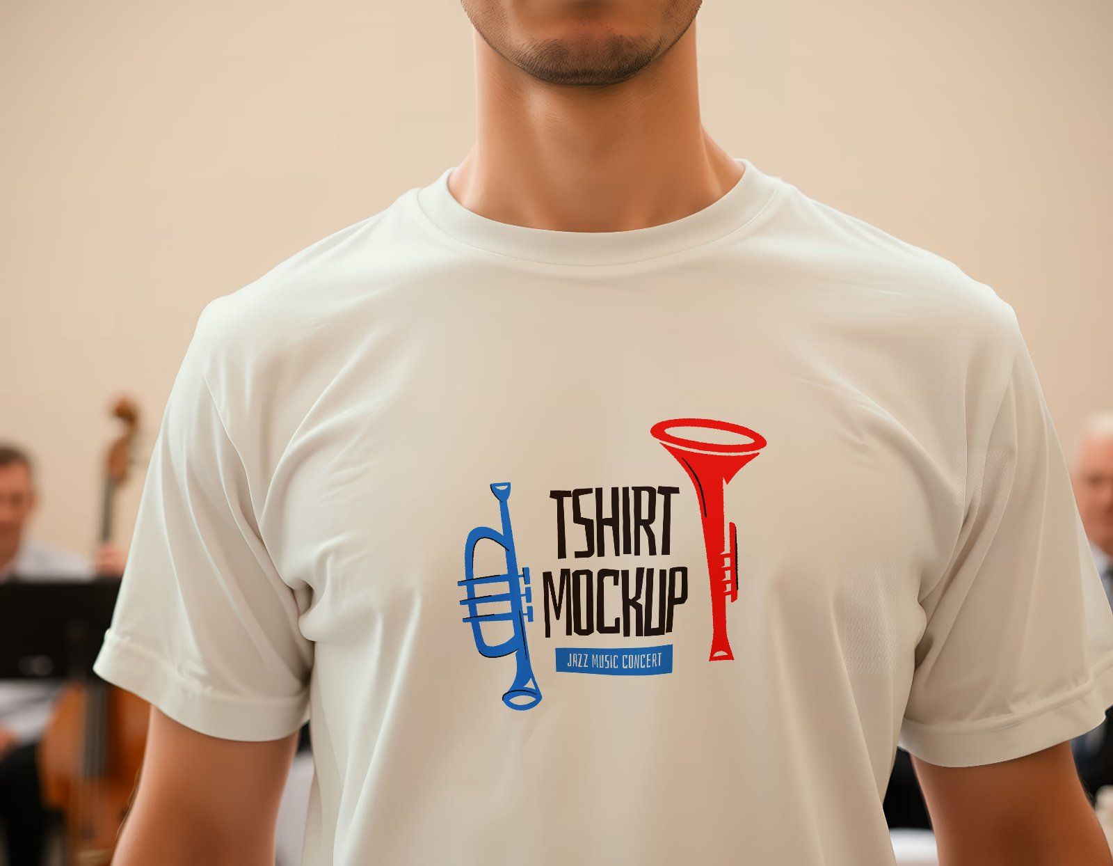 Premium Branding Music Jazz Concert Mockup