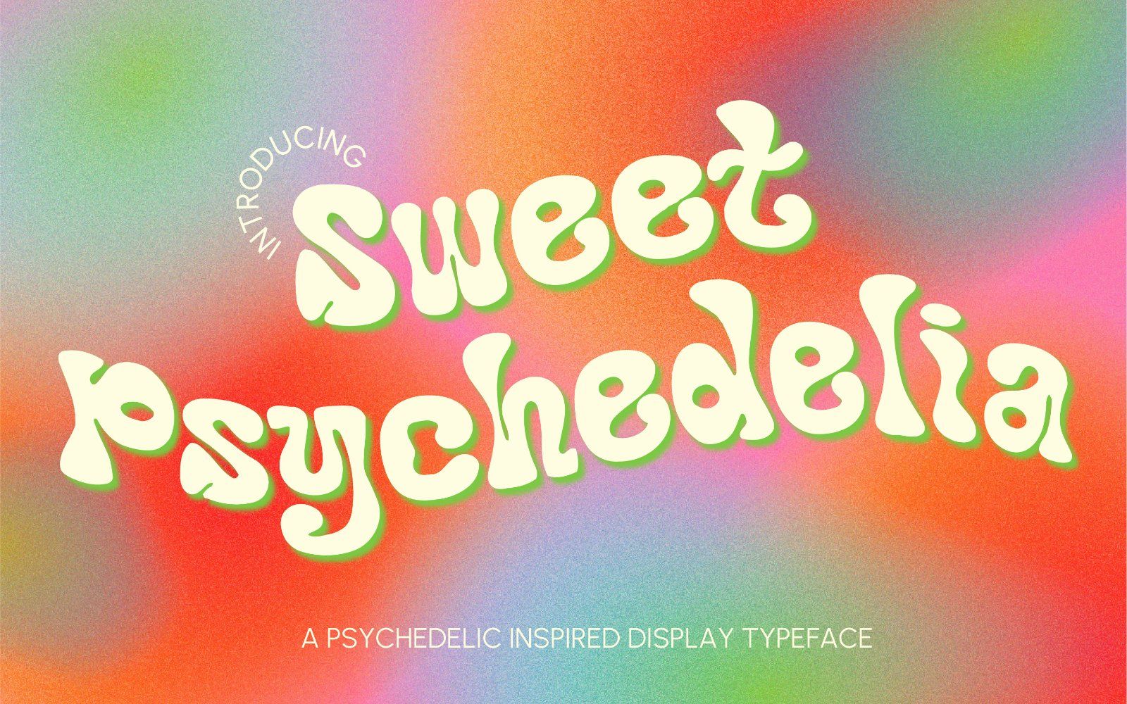 Sweet Psychedelia - Psychedelic Font