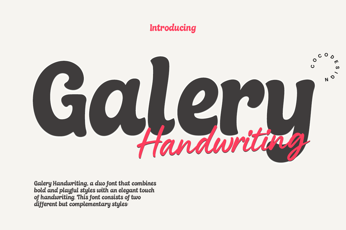 Galery Handwriting