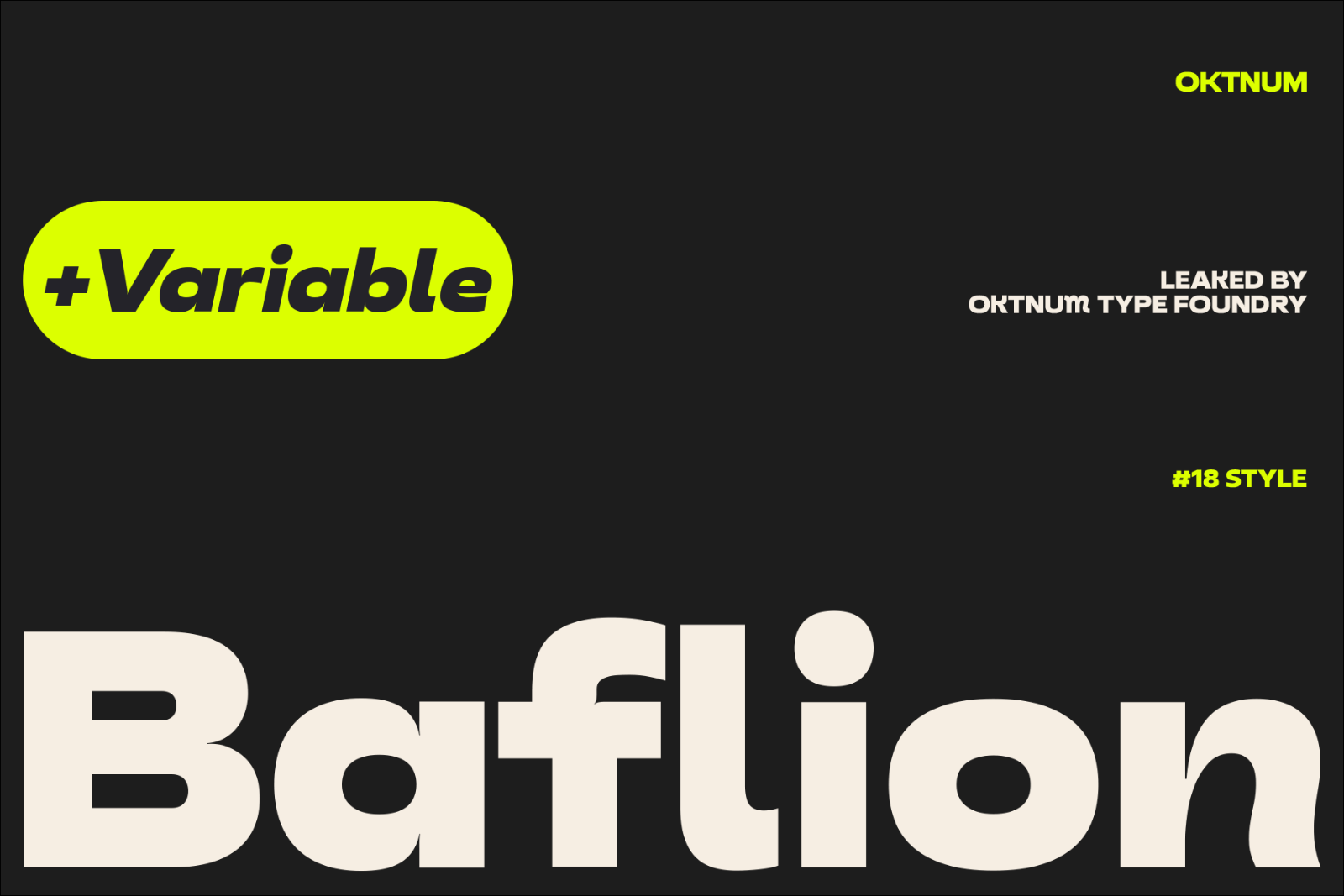 Baflion Sans +Variable Fonts