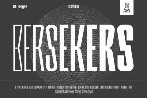 Bersekers Font