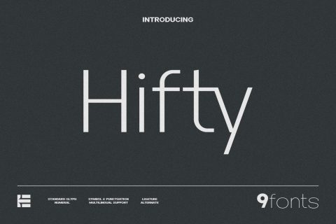 Hifty Family Font