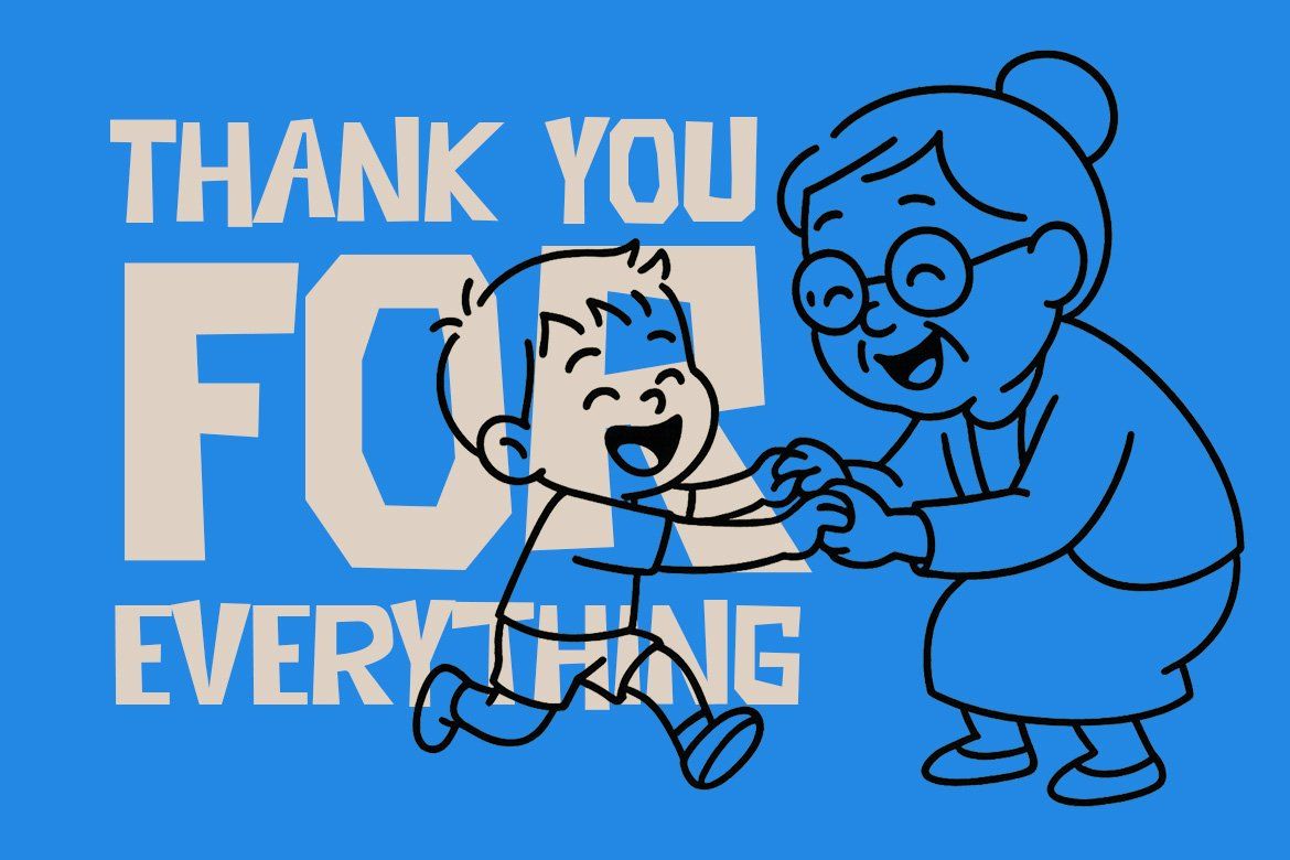 Nek Salma - Playful display font