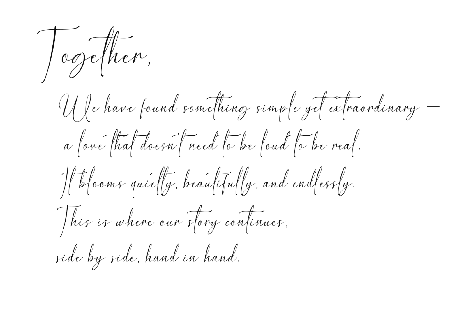 Faith Claire | Signature Script Font