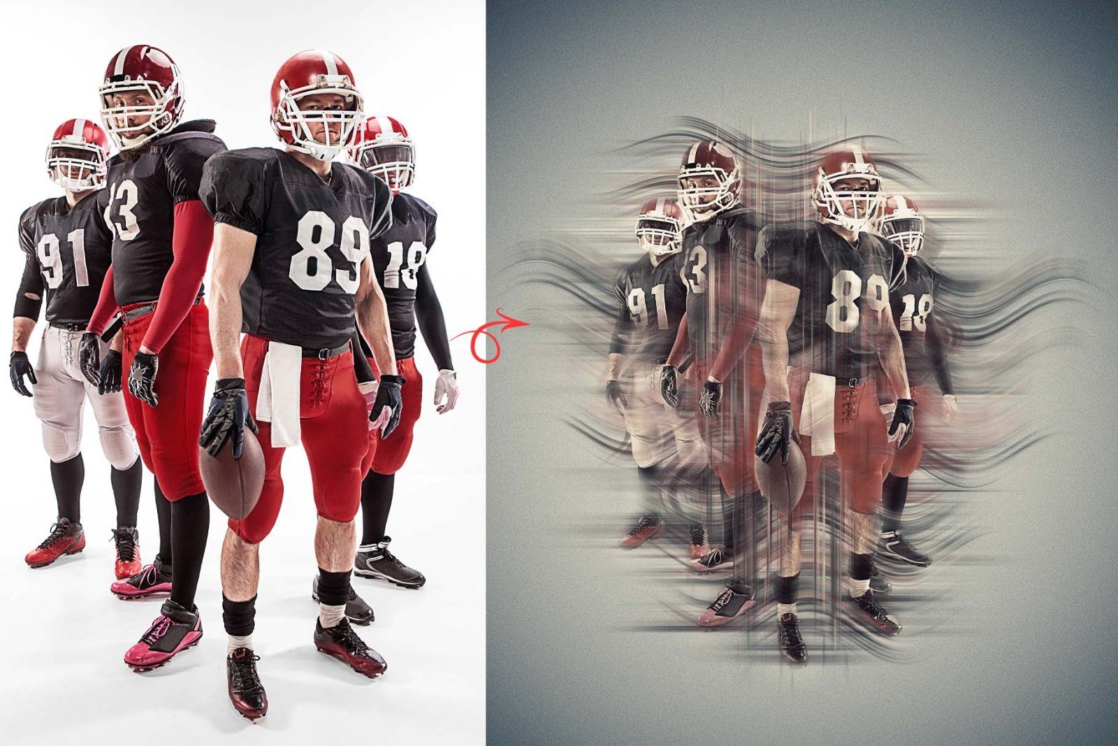 50 Artistic Line Fusion Action