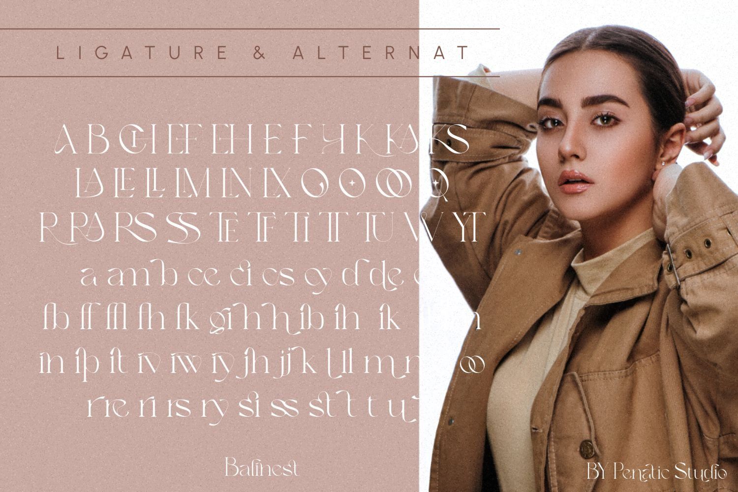 Balinest _ chic modern font