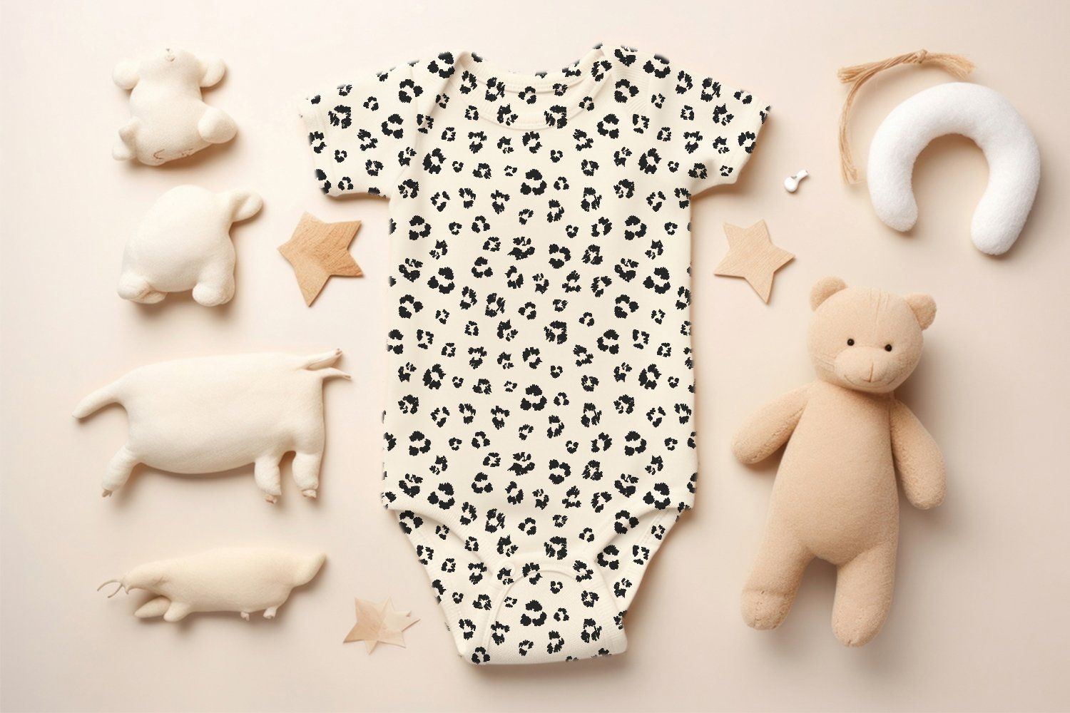 Hand Drawn Leopard Spots