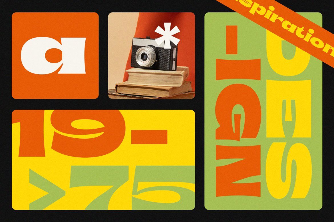 Bront-Olo – Retro Groovy Bold Display Font