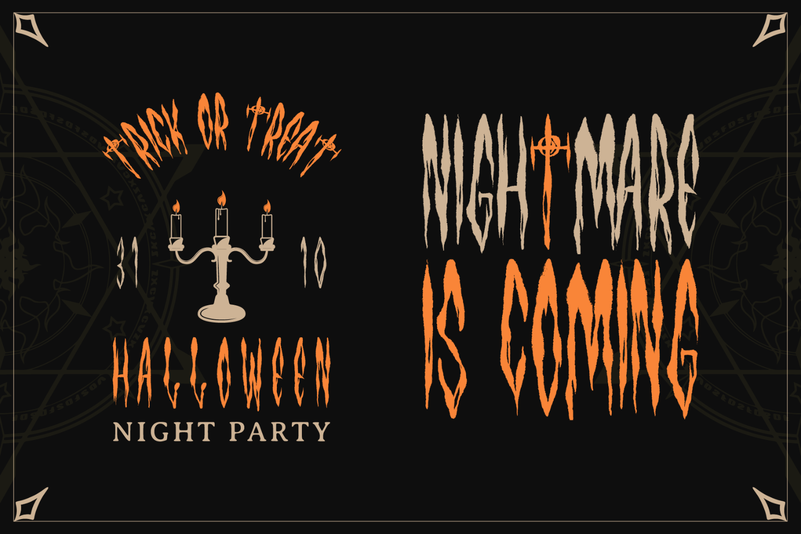 Spartacus – Handcrafted Horror Typeface