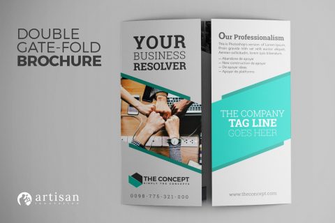 Double Gate fold Brochure