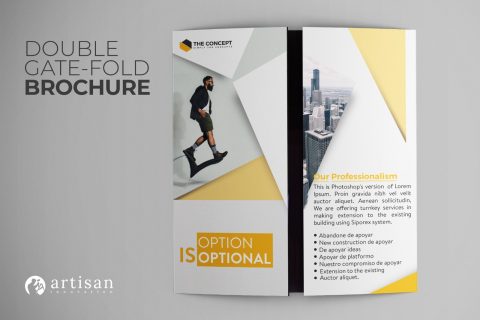 Double Gate fold Brochure