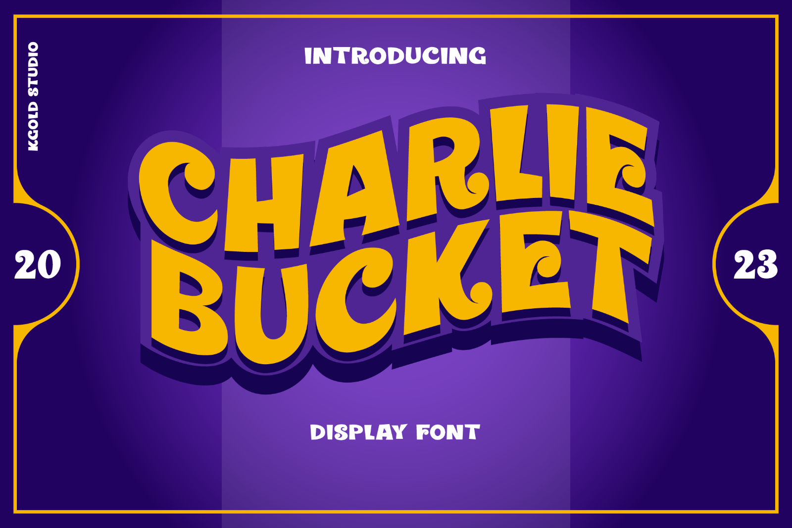 Charlie Bucket - Display Font