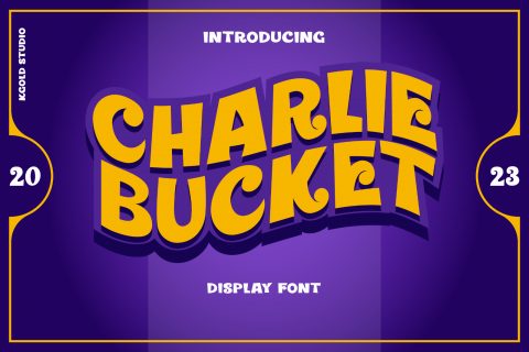 Charlie Bucket - Display Font
