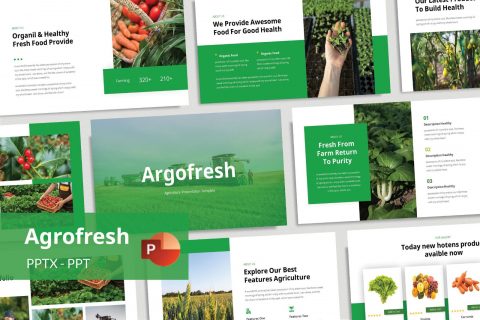Argofresh - Agriculture PowerPoint Presentation Template