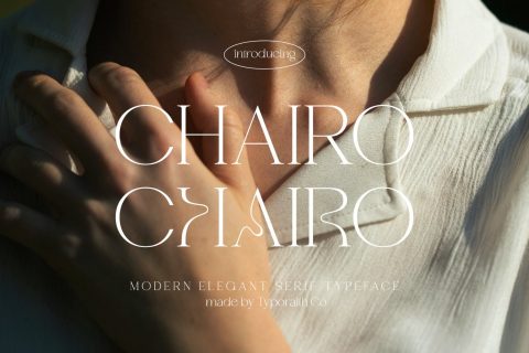 Chairo | Modern Serif Typeface