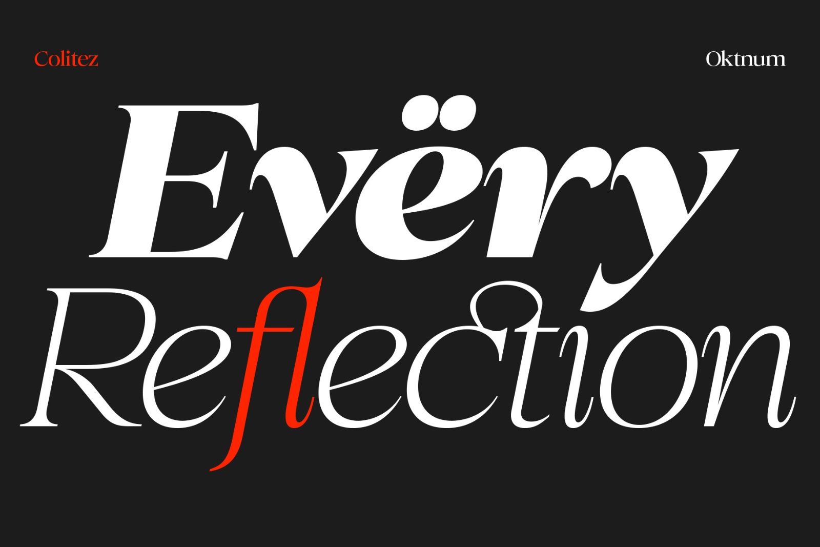 Colitez - Editorial Serif