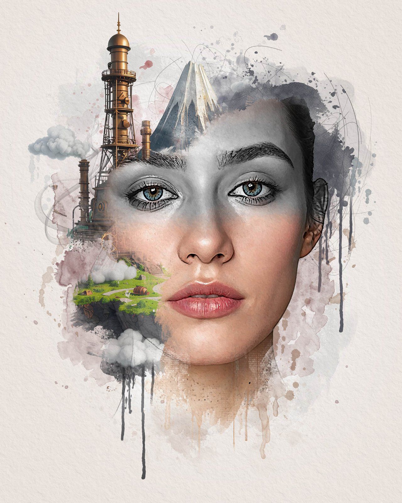 Photo Manipulation Effect Template